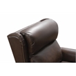 Pemberly Row Power Recliner with Head Rest and Lumbar in Ashford Walnut