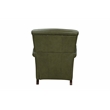 Pemberly Row Premium Push Thru The Arms Recliner in Dobbs Sage