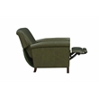 Pemberly Row Premium Push Thru The Arms Recliner in Dobbs Sage