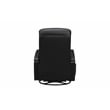 Pemberly Row Swivel Glider Recliner with Storage in Lynn Onyx
