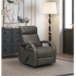 Pemberly Row Swivel Glider Recliner with Storage in Ryegate Gray