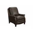 Pemberly Row Premium Push Thru The Arms Recliner in Ashford Walnut