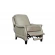 Pemberly Row Premium Push Thru The Arms Recliner in Shoreham Cream