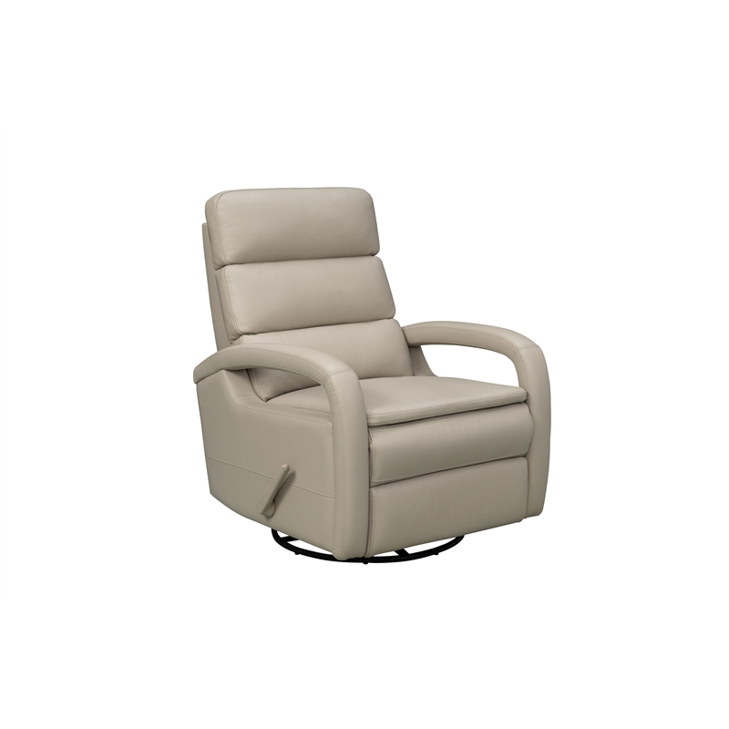 Pemberly Row Recliner Swivel Glider with Storage in Gable Dove