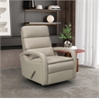 Pemberly Row Recliner Swivel Glider with Storage in Gable Dove