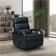 Pemberly Row Recliner Swivel Glider in Ryegate Sapphire Blue