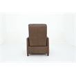 Pemberly Row Premium Zero Gravity Power Recliner in Oasis Walnut