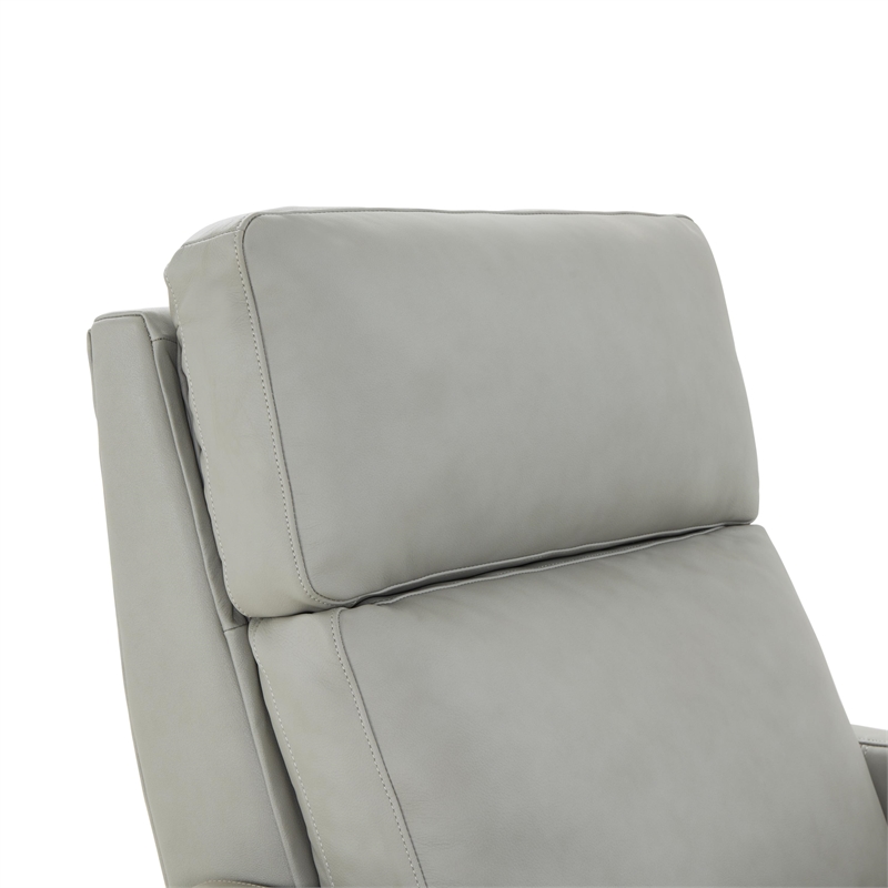 Pemberly Row Zero Gravity Power Recliner in Corbett Chromium