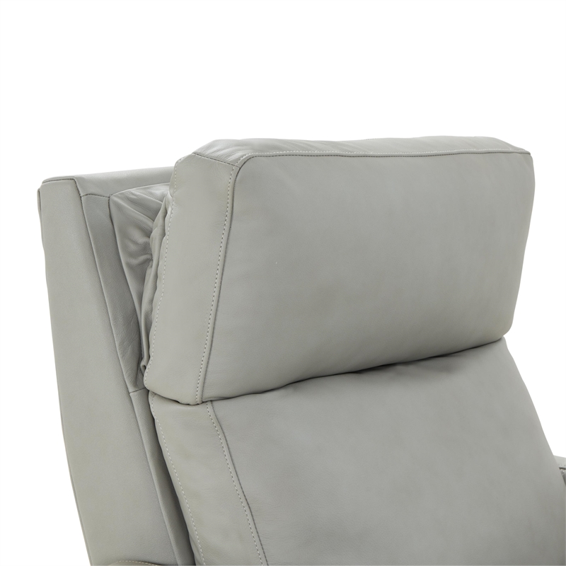 Pemberly Row Zero Gravity Power Recliner in Corbett Chromium