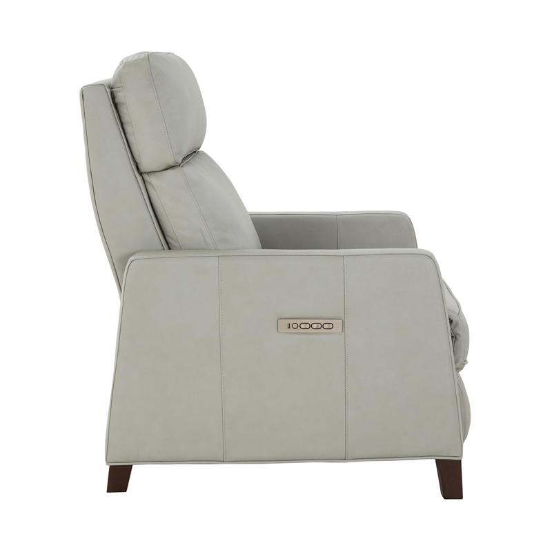 Pemberly Row Zero Gravity Power Recliner in Corbett Chromium