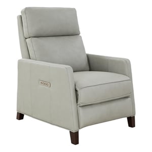 Pemberly Row Zero Gravity Power Recliner in Corbett Chromium