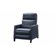 Pemberly Row Zero Gravity Power Recliner in Barone Navy Blue
