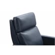 Pemberly Row Zero Gravity Power Recliner in Barone Navy Blue