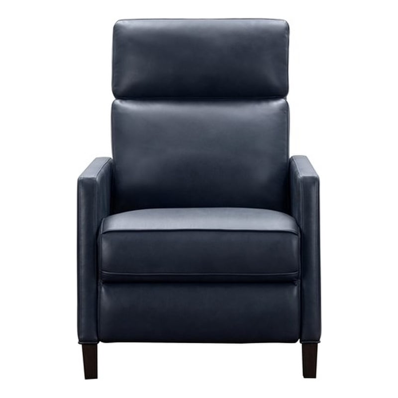 Pemberly Row Zero Gravity Power Recliner in Barone Navy Blue