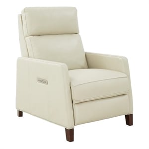Pemberly Row Zero Gravity Power Recliner in Barone Parchment