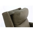 Pemberly Row Power Recliner with Power Head Rest in Oasis Olive