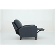 Pemberly Row Premium Push Thru The Arms Recliner in Santa Fe Ocean