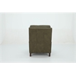 Pemberly Row Premium Push Thru The Arms Recliner in Oasis Olive