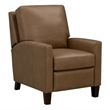 Pemberly Row Premium Push Thru The Arms Recliner in Hillwood Toffee