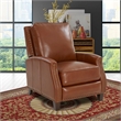 Pemberly Row Push Thru The Arms Recliner in Colchester Bitters