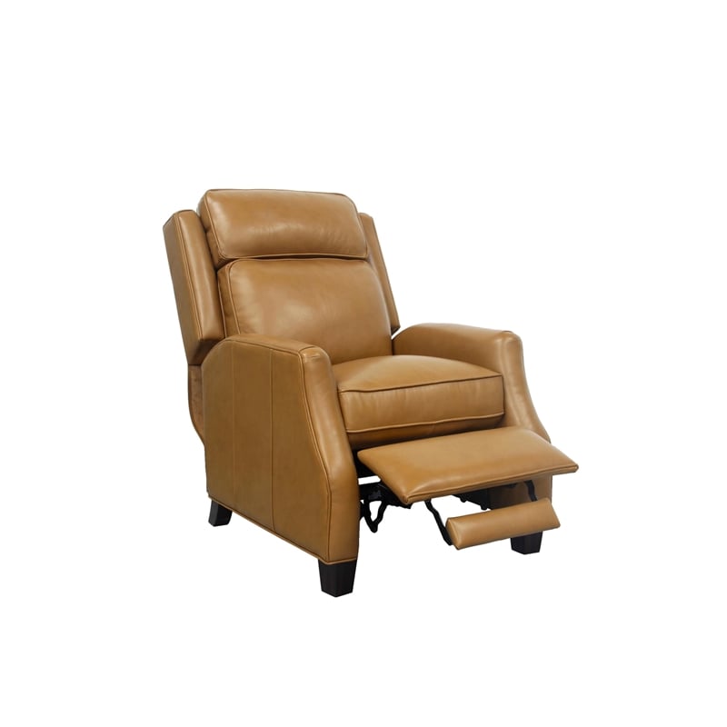 Pemberly Row Push Thru The Arms Recliner in Shoreham Ponytail