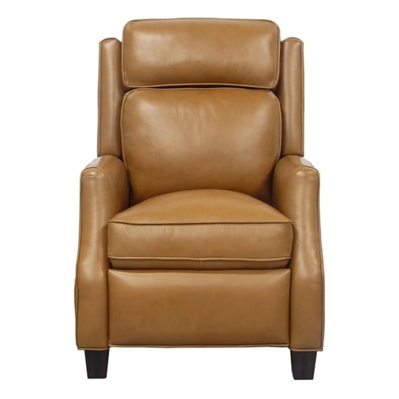 Pemberly Row Push Thru The Arms Recliner in Shoreham Ponytail