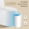 Pemberly Row Side-Flush Elongated One-Pc Ceramic Toilet with ADA Height in White