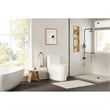 Pemberly Row Side-Flush Elongated One-Pc Ceramic Toilet with ADA Height in White