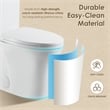 Pemberly Row Side-Flush Elongated One-Pc Ceramic Toilet with ADA Height in White