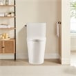 Pemberly Row Side-Flush Elongated One-Pc Ceramic Toilet with ADA Height in White