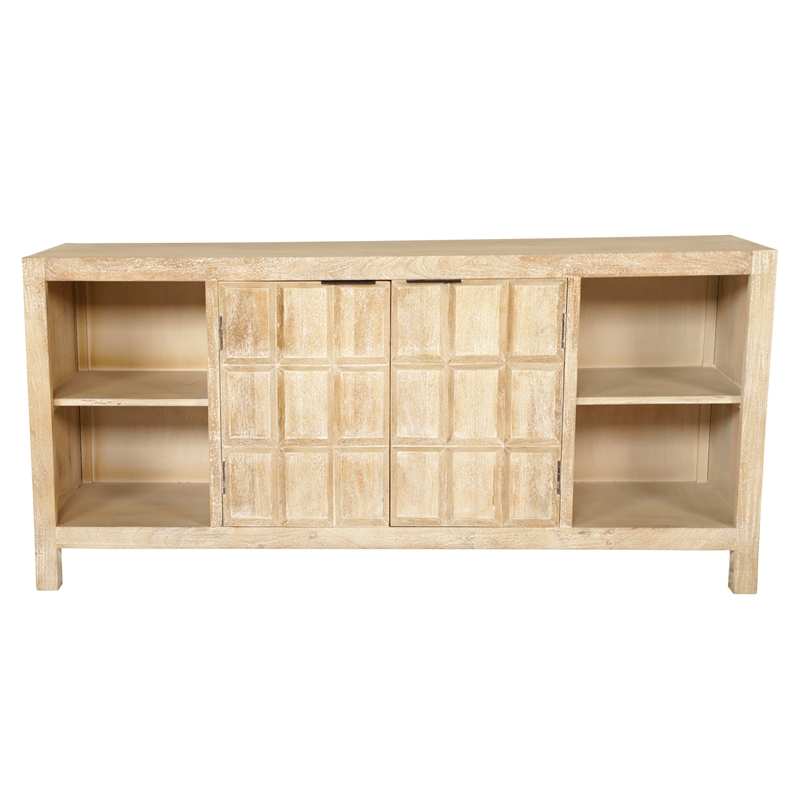 Pemberly Row Rectangular Cocktail Table with 2 End Tables and Console