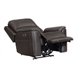 Pemberly Row Premium Zero Gravity Power Recliner Set of 2 in Brown