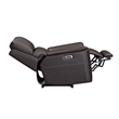 Pemberly Row Premium Zero Gravity Power Recliner Set of 2 in Brown