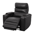 Pemberly Row Premium Zero Gravity Power Recliner Set of 2 in Black