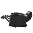 Pemberly Row Premium Zero Gravity Power Recliner Set of 2 in Black