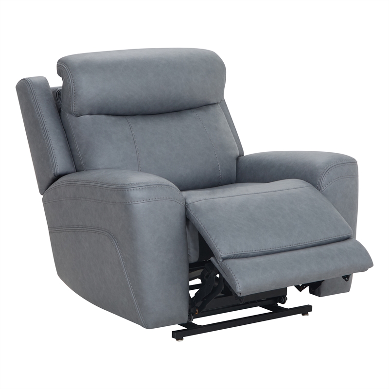 Pemberly Row Power Lift Recliner with Heat Massage Set of 2 in Evening