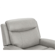 Pemberly Row Power Lift Recliner with Heat Massage Set of 2 in Granite