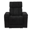 Pemberly Row Premium Ebony Zero Gravity Power Recliner Set of 2