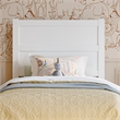 Pemberly Row Twin Platform Bed with Footboard and Drawers in White