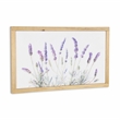 Pemberly Row Horizontal Flowering Lavender Bouquet Wall Panel
