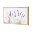 Pemberly Row Horizontal Flowering Lavender Bouquet Wall Panel