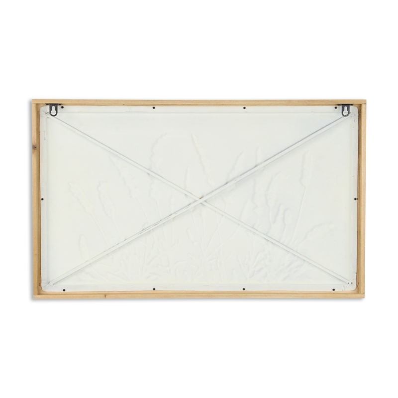 Pemberly Row Horizontal Flowering Lavender Bouquet Wall Panel