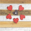 Pemberly Row Handcrafted Wood and Galvanized Metal USA Flag Wall Art