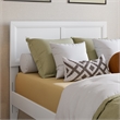 Pemberly Row Twin XL Solid Wood Platform Bed with Slats in White