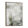Pemberly Row Framed Modern Abstract Art in Multi-Color Acrylic