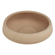 Pemberly Row Indoor/Outdoor Hand-Carved Mango Wood Bowl in Brown