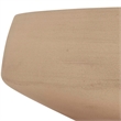 Pemberly Row Indoor/Outdoor Hand-Carved Mango Wood Bowl in Brown