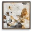 Pemberly Row Framed Abstract Wall Art Print on Paper in Multi-Color
