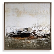 Pemberly Row Framed Abstract Art Print with Frame in Multi-Color