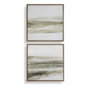 Pemberly Row Framed Gallery Wall Canvases in Multi-Color (Set of 2)